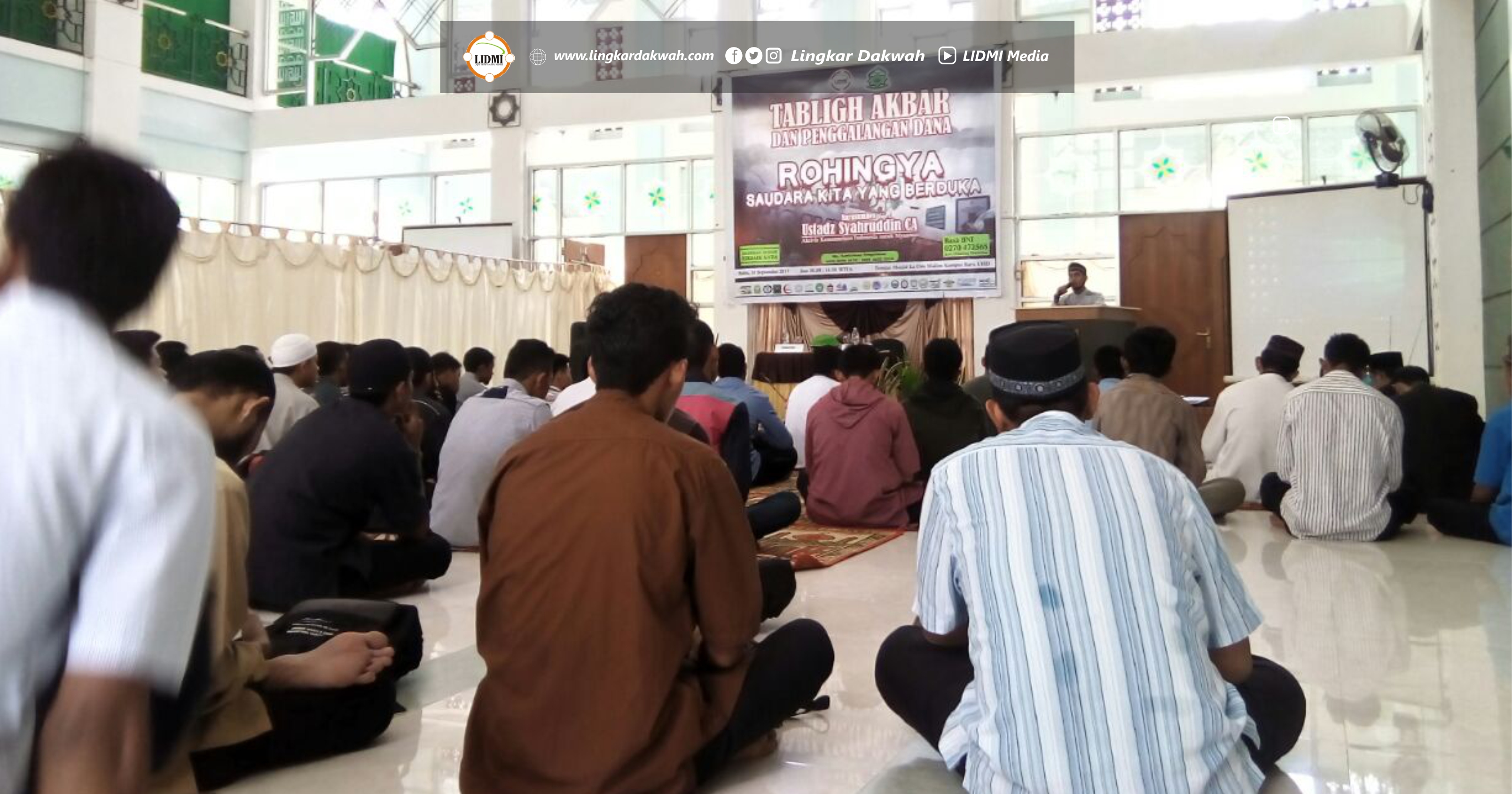 Ini Wujud Kepedulian LIDMI Kendari kepada Muslim Rohingya
