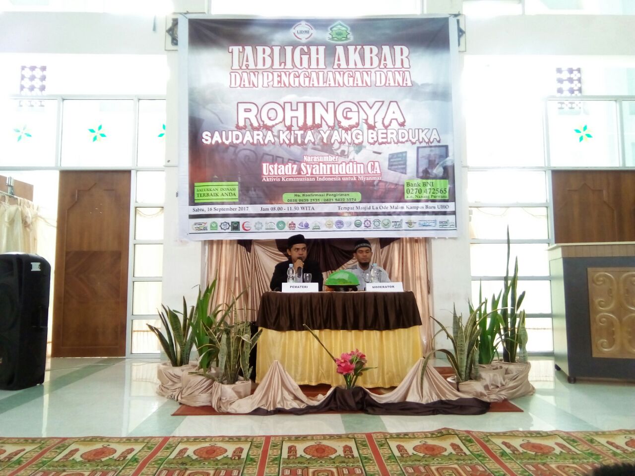 Ini Wujud Kepedulian LIDMI Kendari kepada Muslim Rohingya