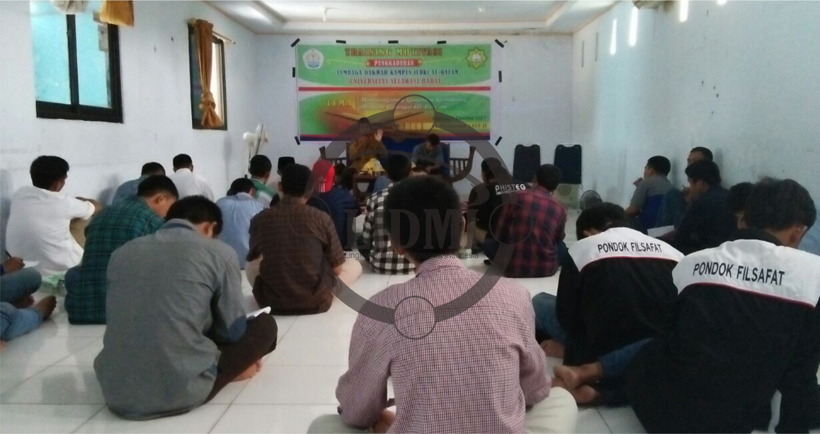 Peserta Training Motivasi LDK Al-Qalam Unsulbar Siap Ikuti Belajar Islam Pekanan