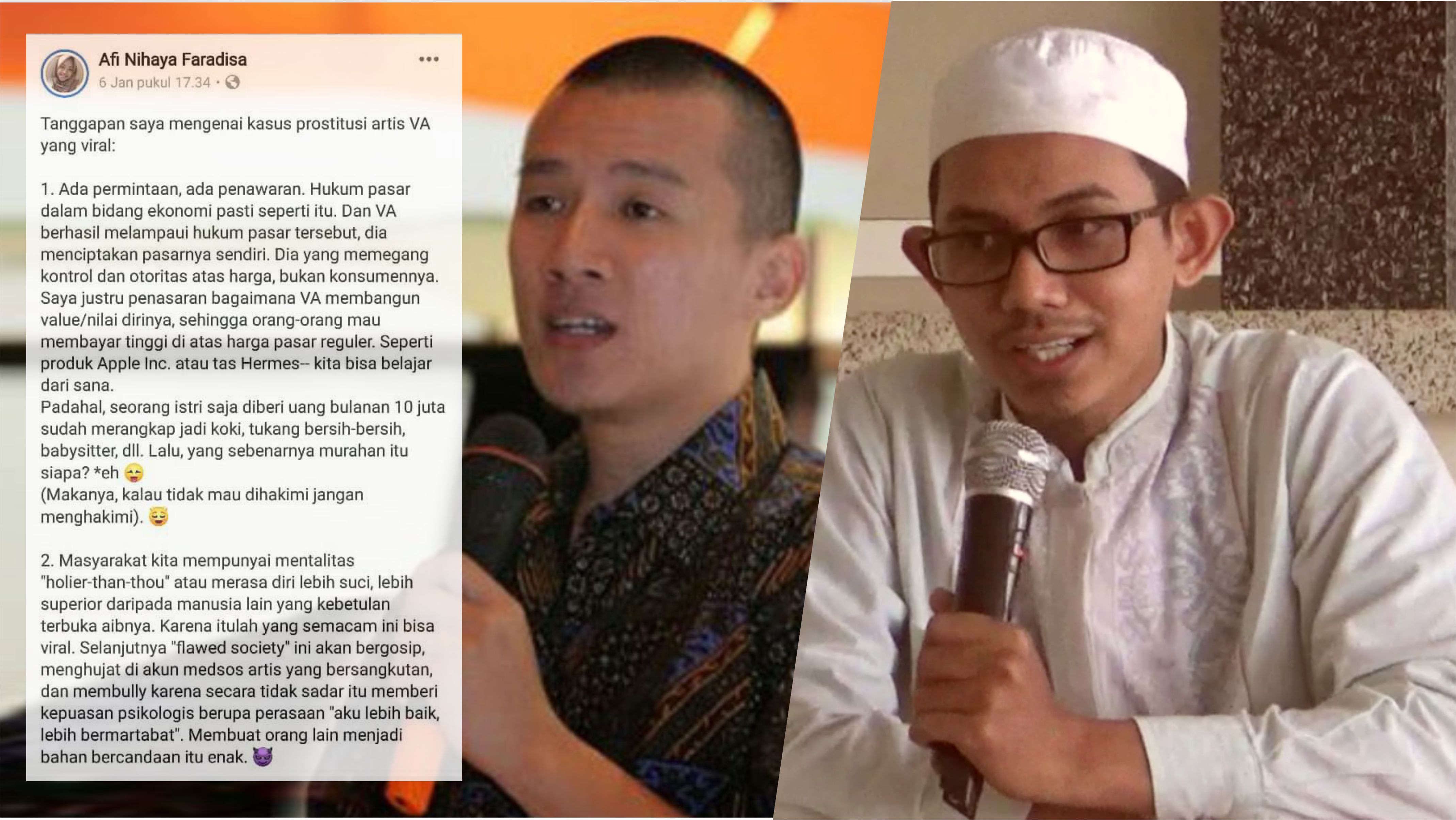 Tanggapan Afi Nihaya Soal Kasus Prostitusi Online Tuai Banyak Kritikan, Ini Diantaranya