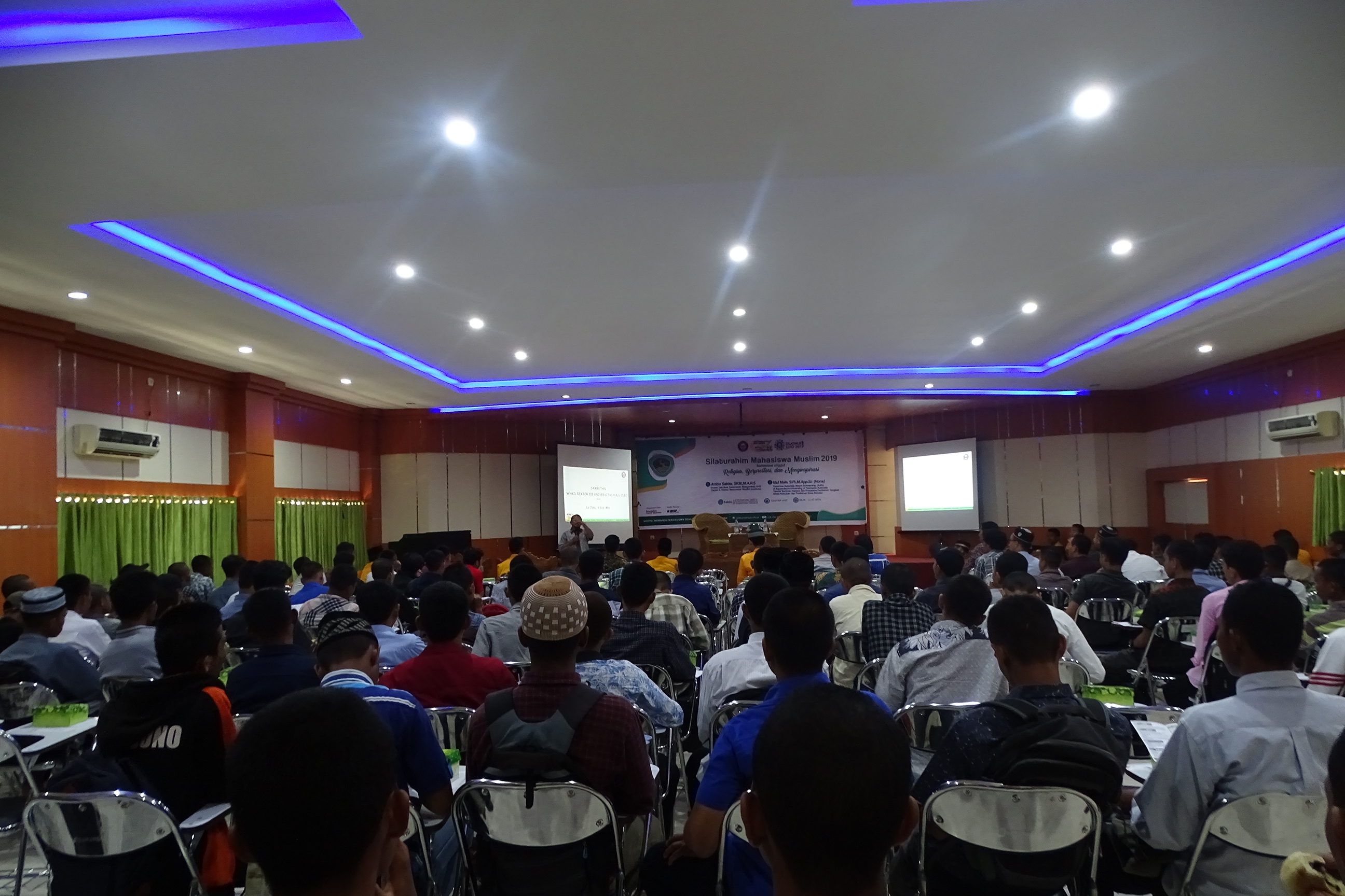 Silaturahim Mahasiswa Muslim LDK Ulul Albaab UHO Dapat Apresiasi Positif