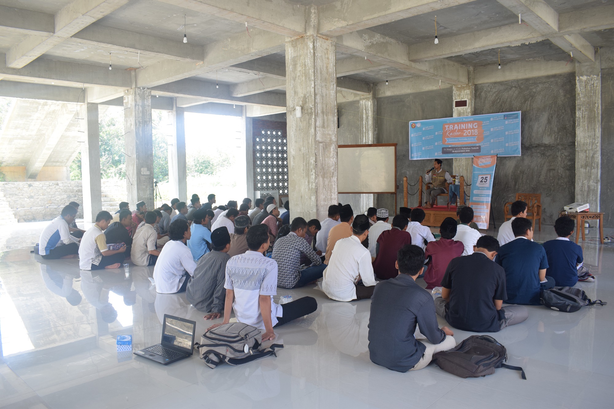 Bangkit dari Bencana, Lembaga Dakwah Fakultas Teknik Universitas Tadulako Sulteng Gelar Training Kader