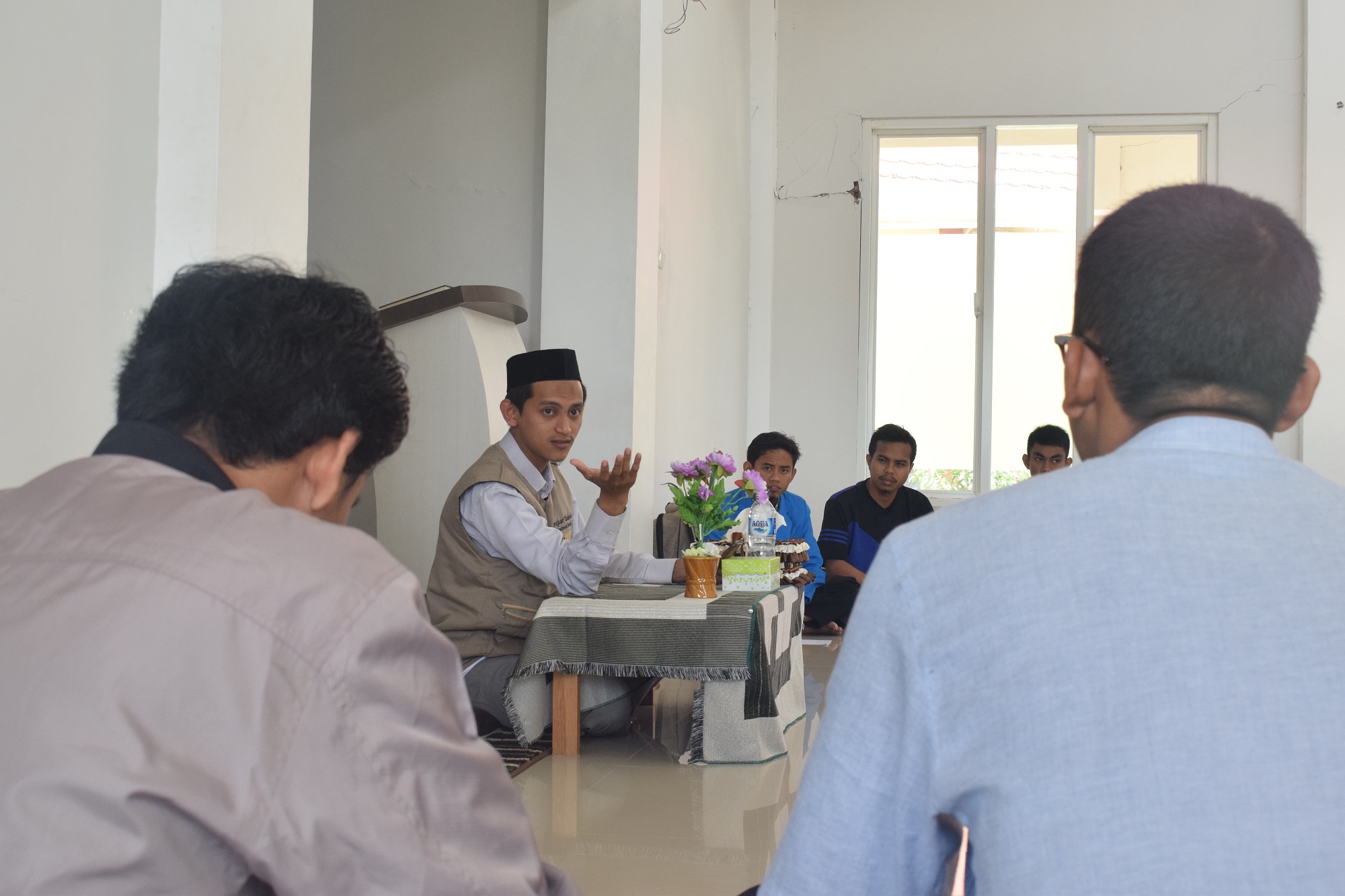 Pasca Gempa Sulteng, Hamri Semangati Kader Dakwah di FKIP Universitas Tadulako