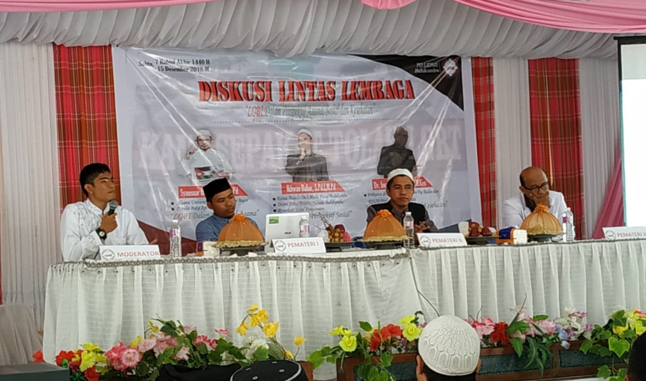Dialog Lintas Lembaga, LIDMI Bulukumba Tegaskan Tolak LGBT!