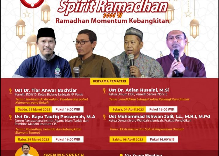 Spirit Ramadhan Menjadi Tema Kebangkitan Mahasiswa Melalui Forum Intelektual Yang Lidmi Hadirkan, Catat Jadwalnya!