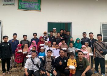 SC Al-Nida Bersama HMJ PMI dan LDF Al-Wasathiyah Sukses Berbagi 130 Paket Ifthar di Panti Asuhan Asy-Syifa