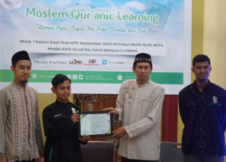 LKA MPM UINAM Sukses Gelar MQL, Menambah Keilmuan dan Kecintaan pada Al-Qur’an Jadi Prioritas