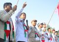 Aksi Bela Palestina, Ketua Umum PP Lidmi Sebut Demokrasi dan HAM Telah Musnah di Tangan Amerika