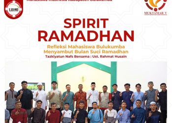 Sukseskan SPIRIT RAMADHAN! Berikut Program Dakwah Mahasiswa Bulukumba Selama Ramadhan