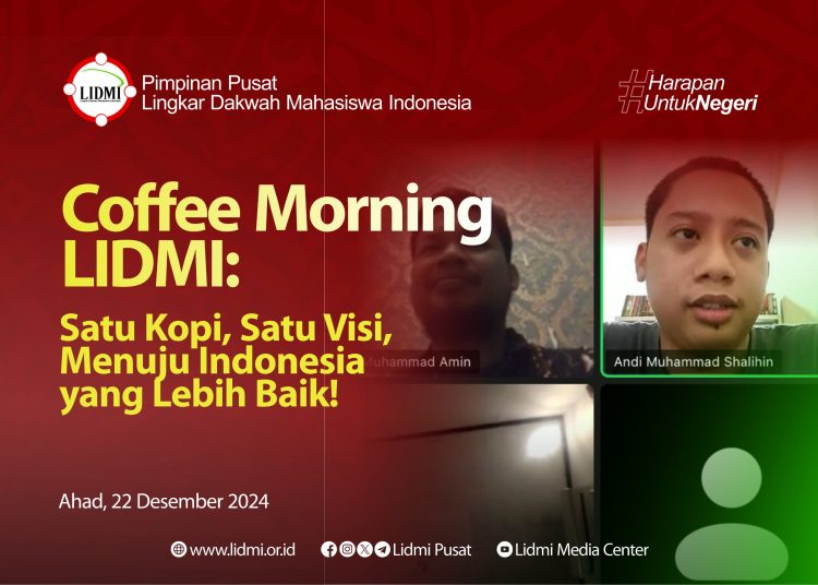 Coffee Morning Lidmi : Satu Kopi, Satu Visi, Menuju Indonesia yang Lebih Baik!