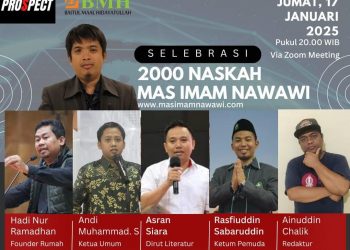Ketua Umum LIDMI Hadiri Selebrasi 2000 Naskah Mas Imam Nawawi : Dorong Semangat Literasi dan Aktivisme
