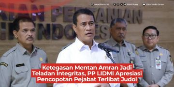 Ketegasan Mentan Amran Jadi Teladan Integritas, PP LIDMI Apresiasi Pencopotan Pejabat Terlibat Judol