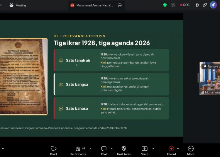 PP LIDMI DORONG PERAN PEMUDA MUSLIM MENYONGSONG KEBANGKITAN PERADABAN