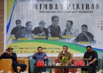 Bahas Peran Mahasiswa Menyambut Perubahan, HMPS Ilmu Politik UIN Alauddin Makassar Sukses Adakan Seminar Mimbar Pikiran