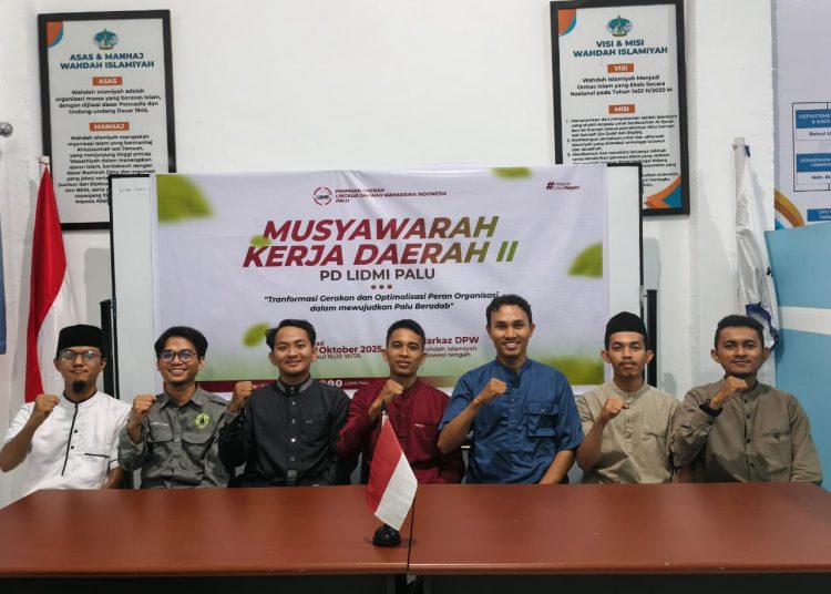 LIDMI Palu Gelar Musyawarah Kerja Daerah II, Bahas Transformasi Gerakan Dakwah Kampus