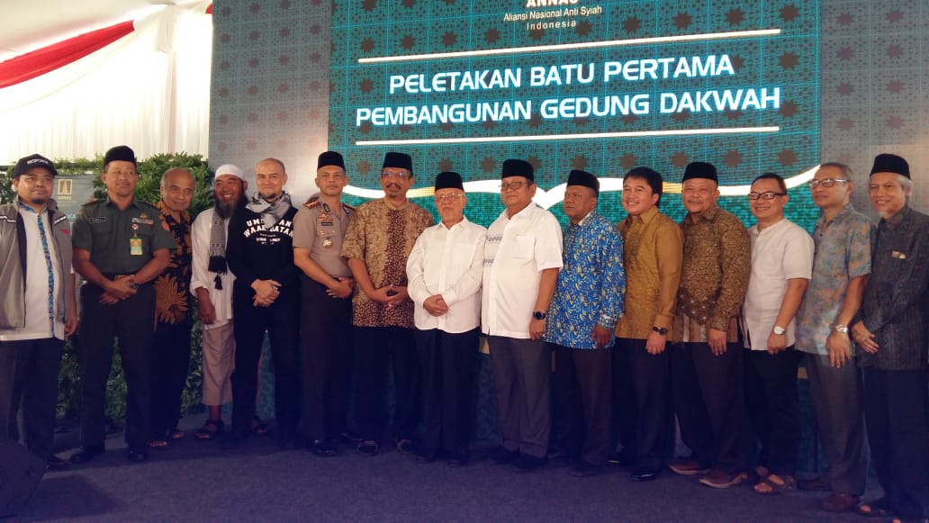 Ratusan Ulama dan Tokoh Sertai Pembangunan Gedung Dakwah ANNAS di Bandung