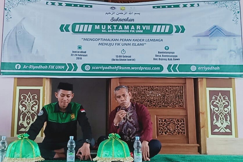 Muktamar ke-VII SC Ar-Riyadhoh FIK UNM, Optimalkan Peran Kader Menuju FIK Islami