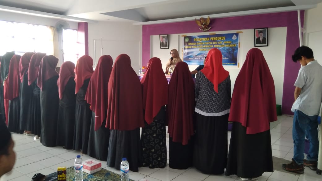 Didampingi Lidmi Makassar, Pengurus LDK Ash-Shihah STIK Tamalatea Resmi Dilantik