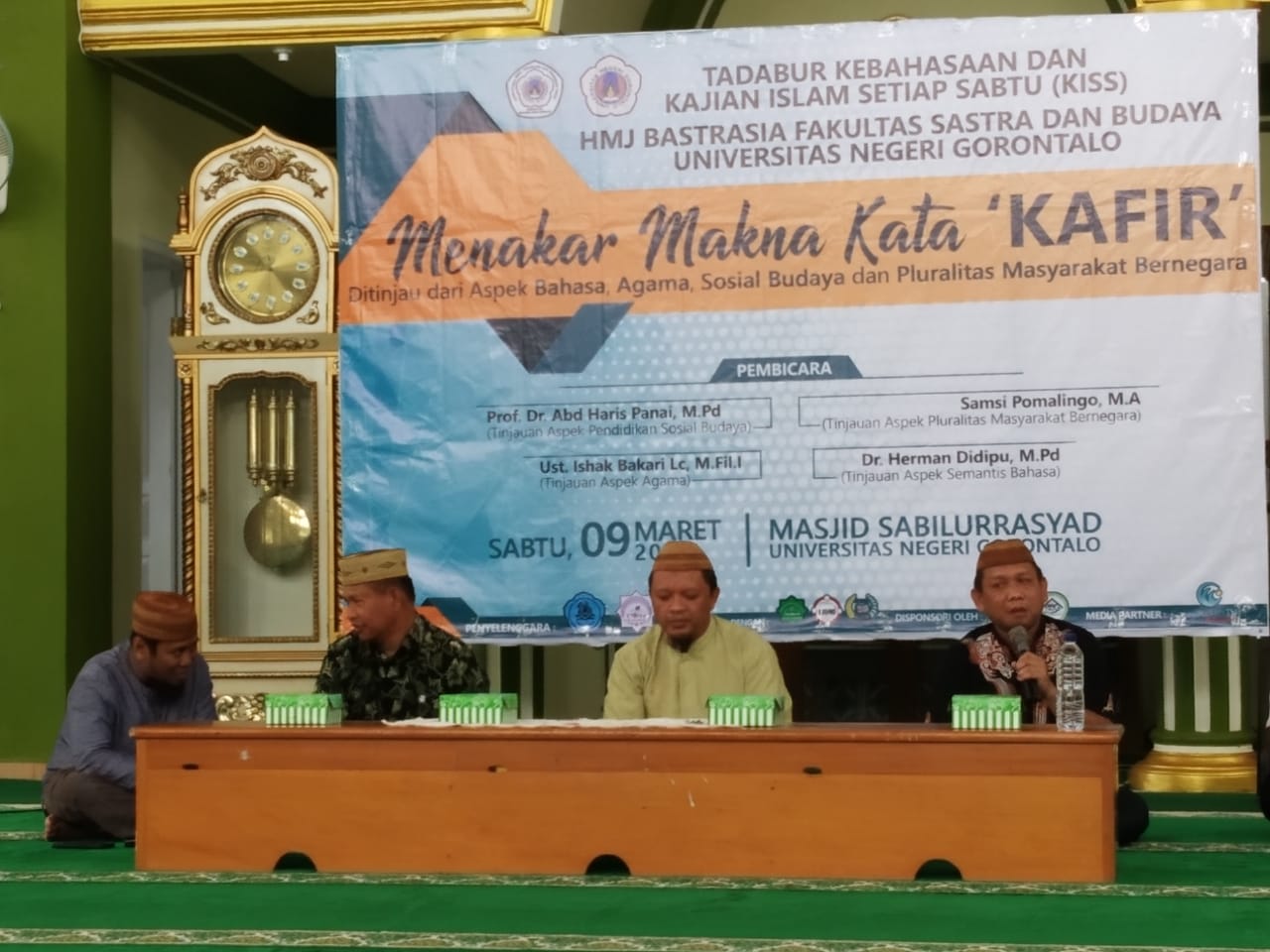 LIDMI Gorontalo Fasilitasi Diskusi Pemikiran Islam Bersama BASTRASIA UNG