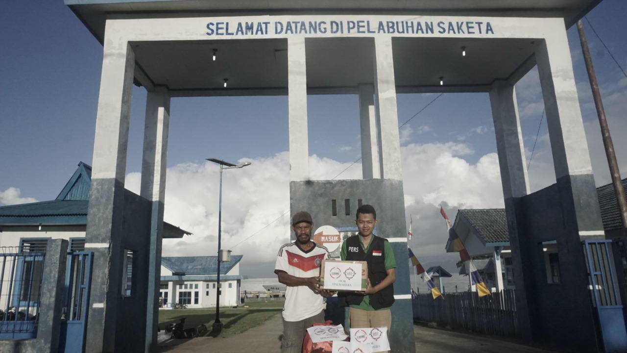 Lidmi Peduli Salurkan Bantuan untuk Korban Gempa Halmahera Selatan