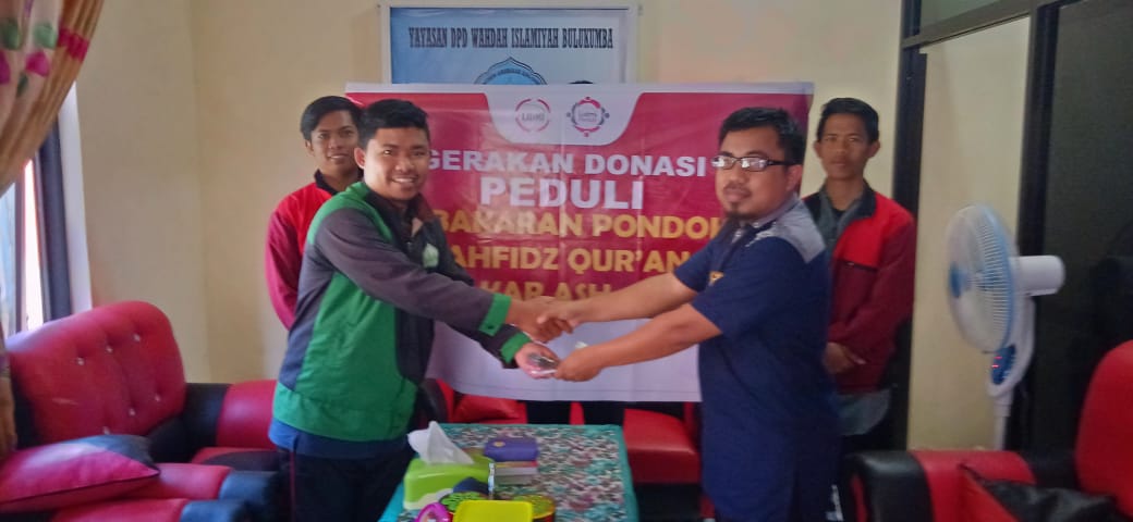 Aksi Sosial Lidmi untuk Kebakaran Pondok Pesantren Tahfidzul Qur’an Abu Abu Bakr Ash-Shiddiq Bulukumba