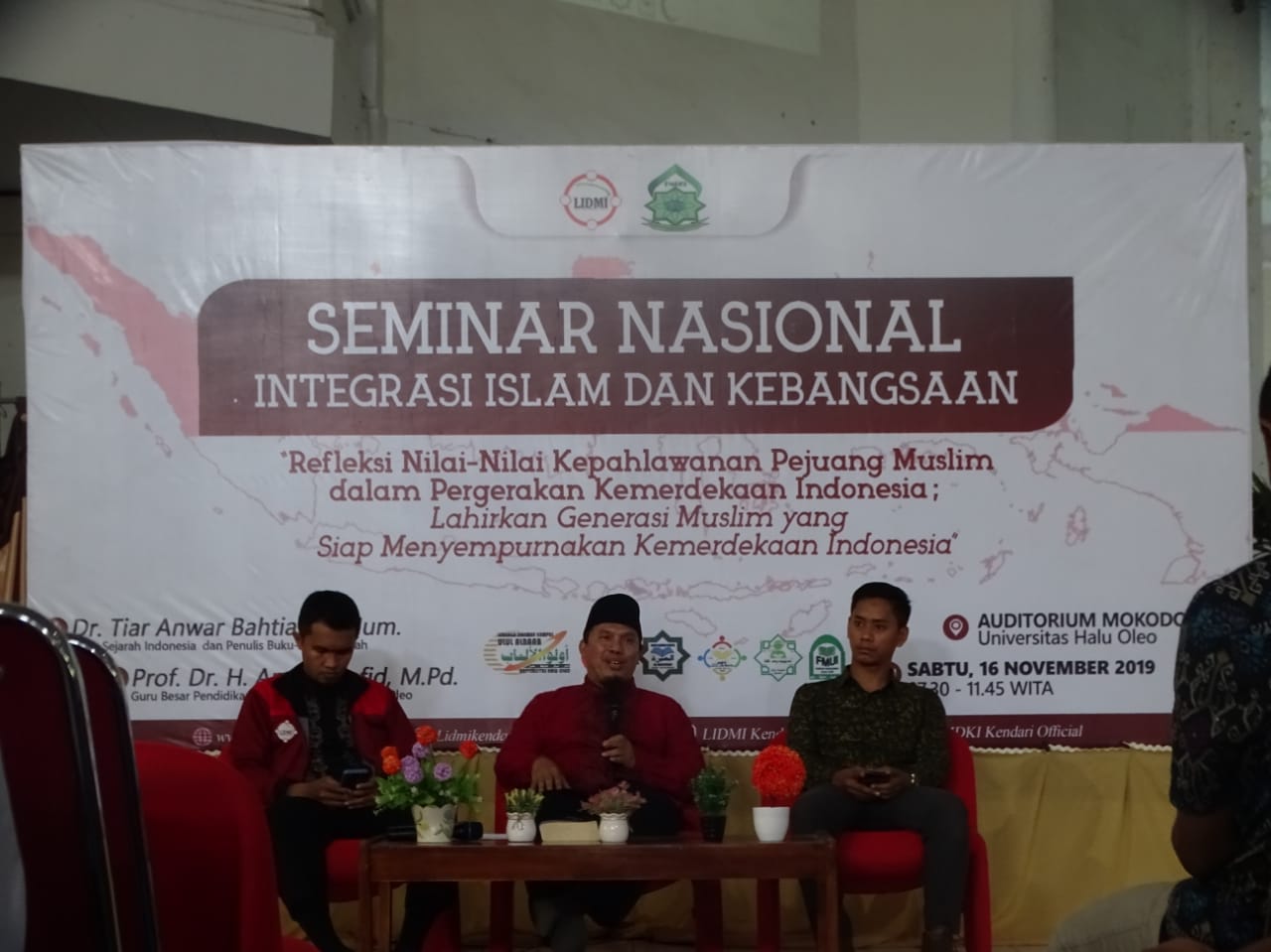 Refleksi Nilai Kepahlawanan, LIDMI dan FMDK Kendari Adakan Seminar Nasional