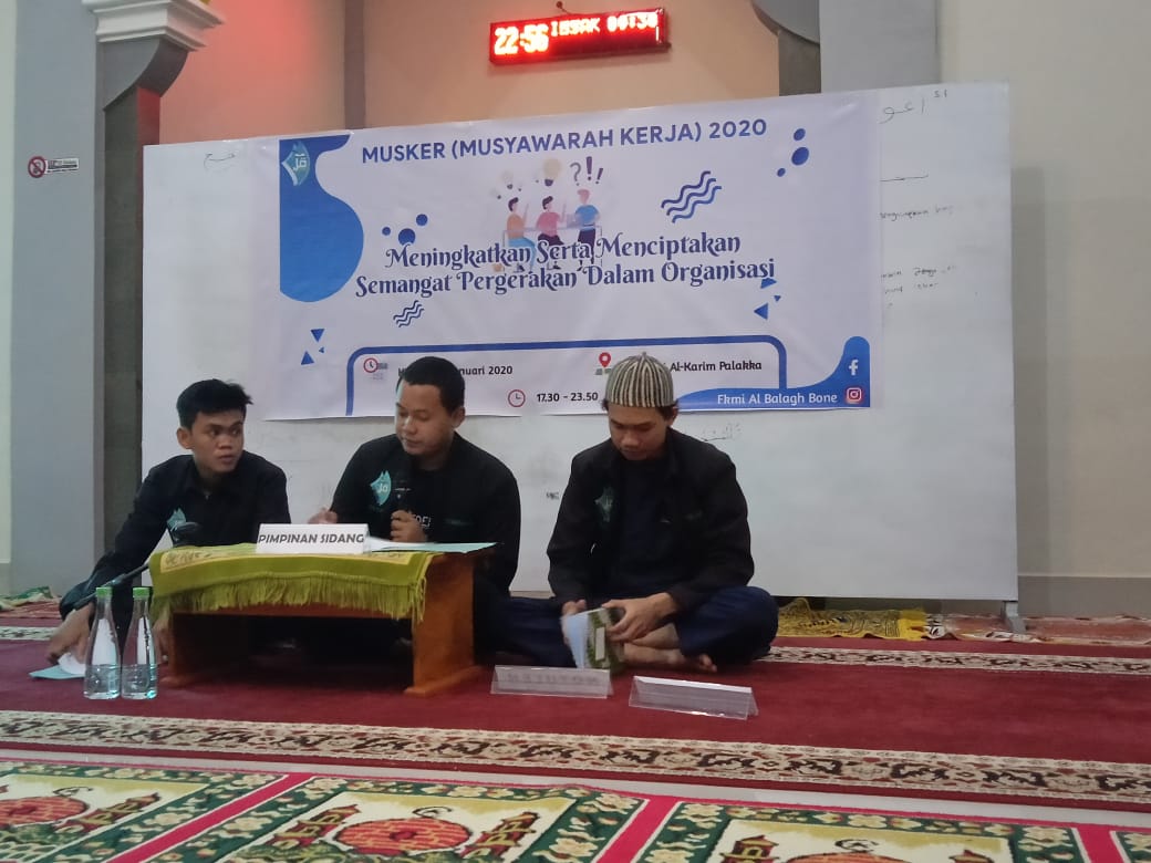 Laksanakan Musyker, FKMI Al Balagh Bone Evaluasi Proker Selama Setahun